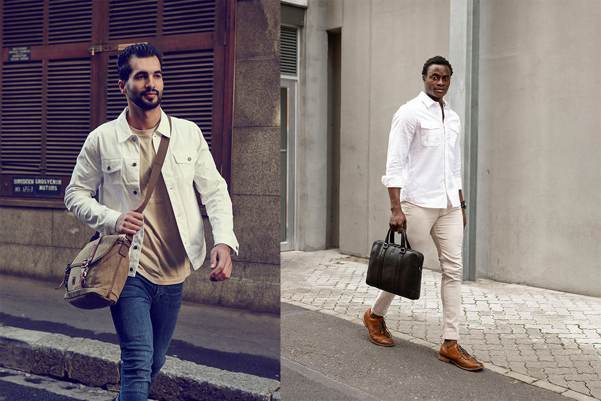 Canvas vs Leather: How to Choose the Perfect Bag for You – Brando Leather  South Africa