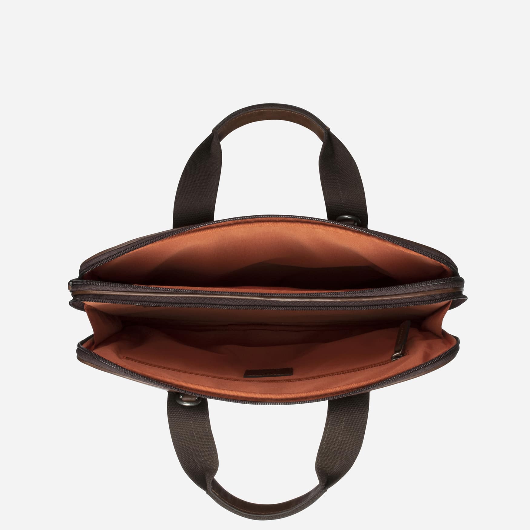 Brosnan Slim 13" Laptop Bag, Brown - Brando Leather