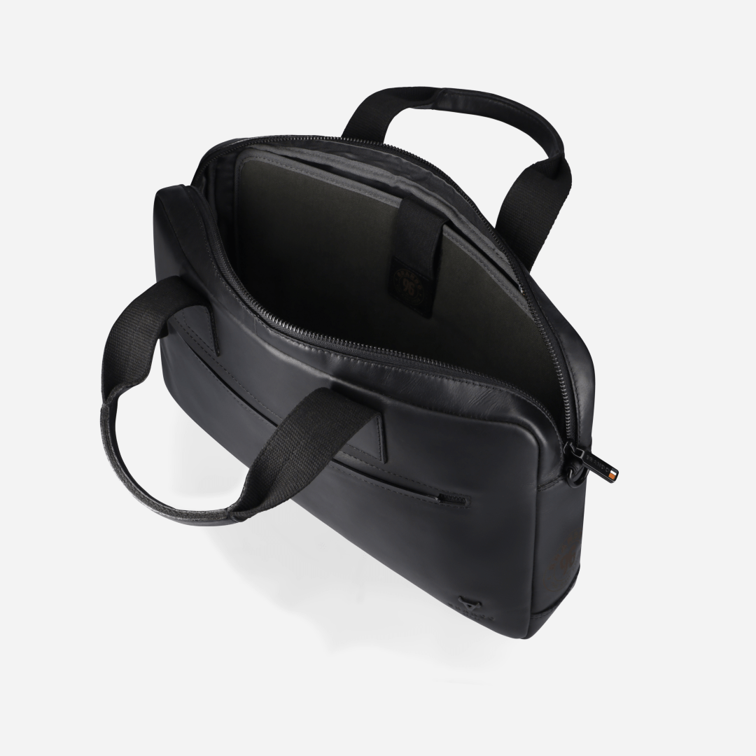 James Slimline Laptop Briefcase - Brando Leather