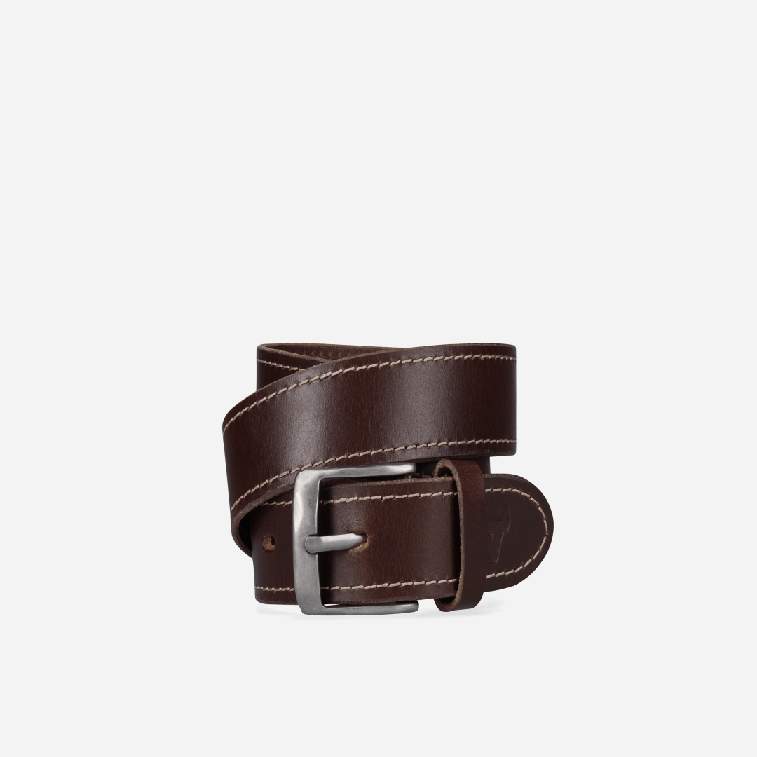 Ocean Stitch Finish Belt - Brando Leather