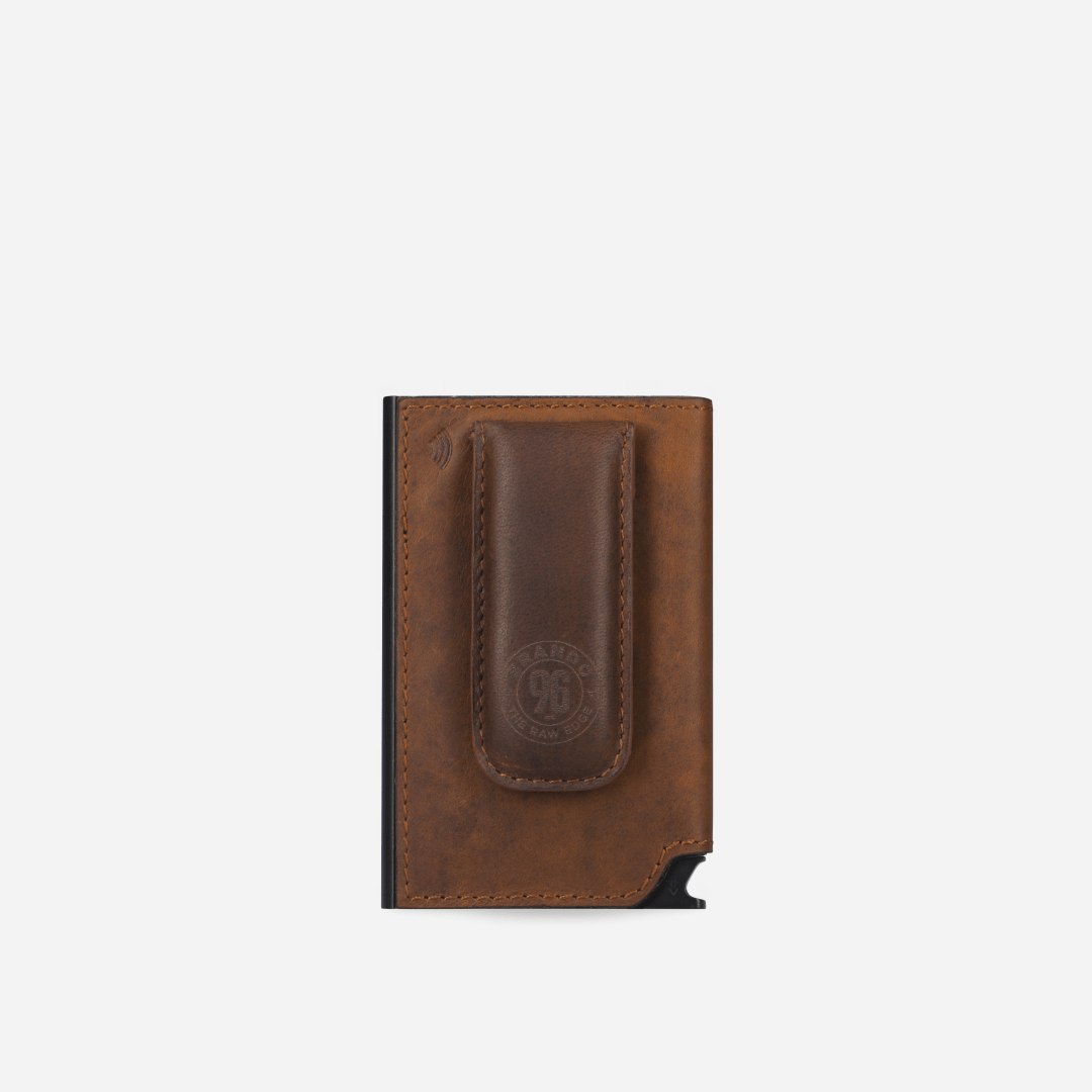 James Metal Card Holder - Brando Leather