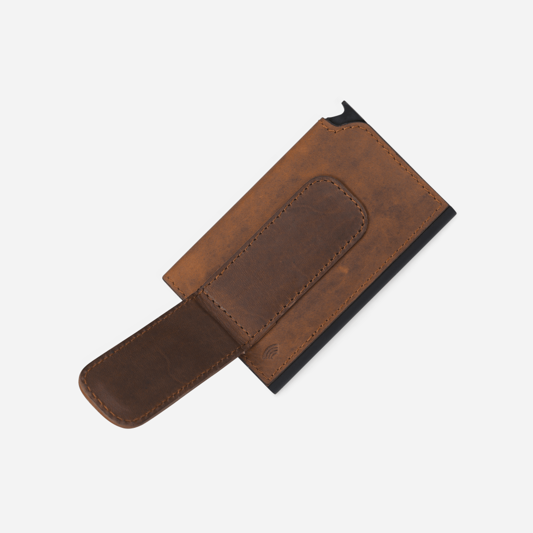 James Metal Card Holder - Brando Leather