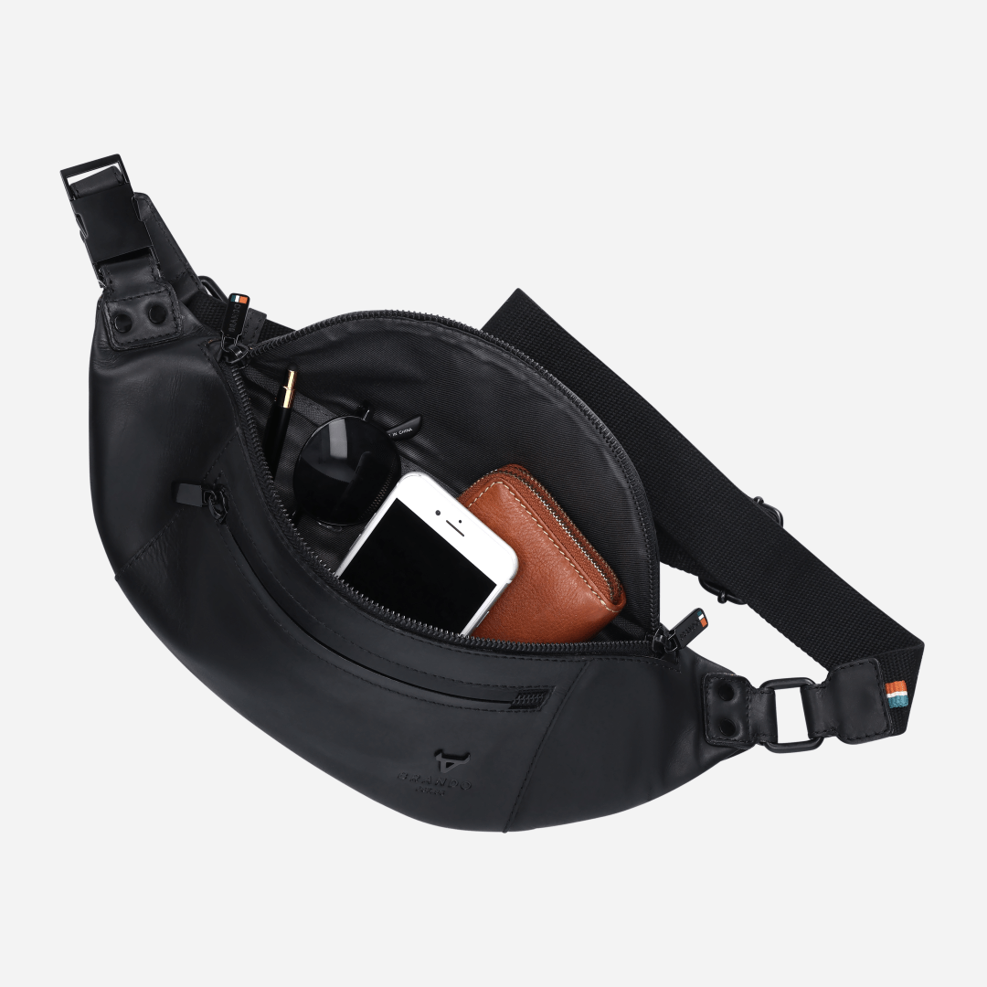 James Men's Waistbag - Brando Leather