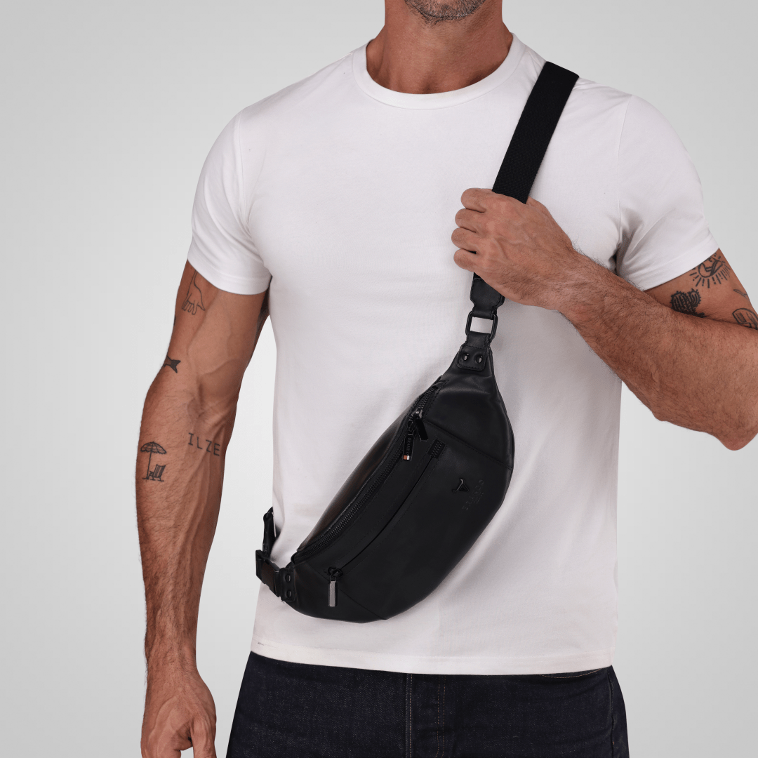 James Men's Waistbag - Brando Leather