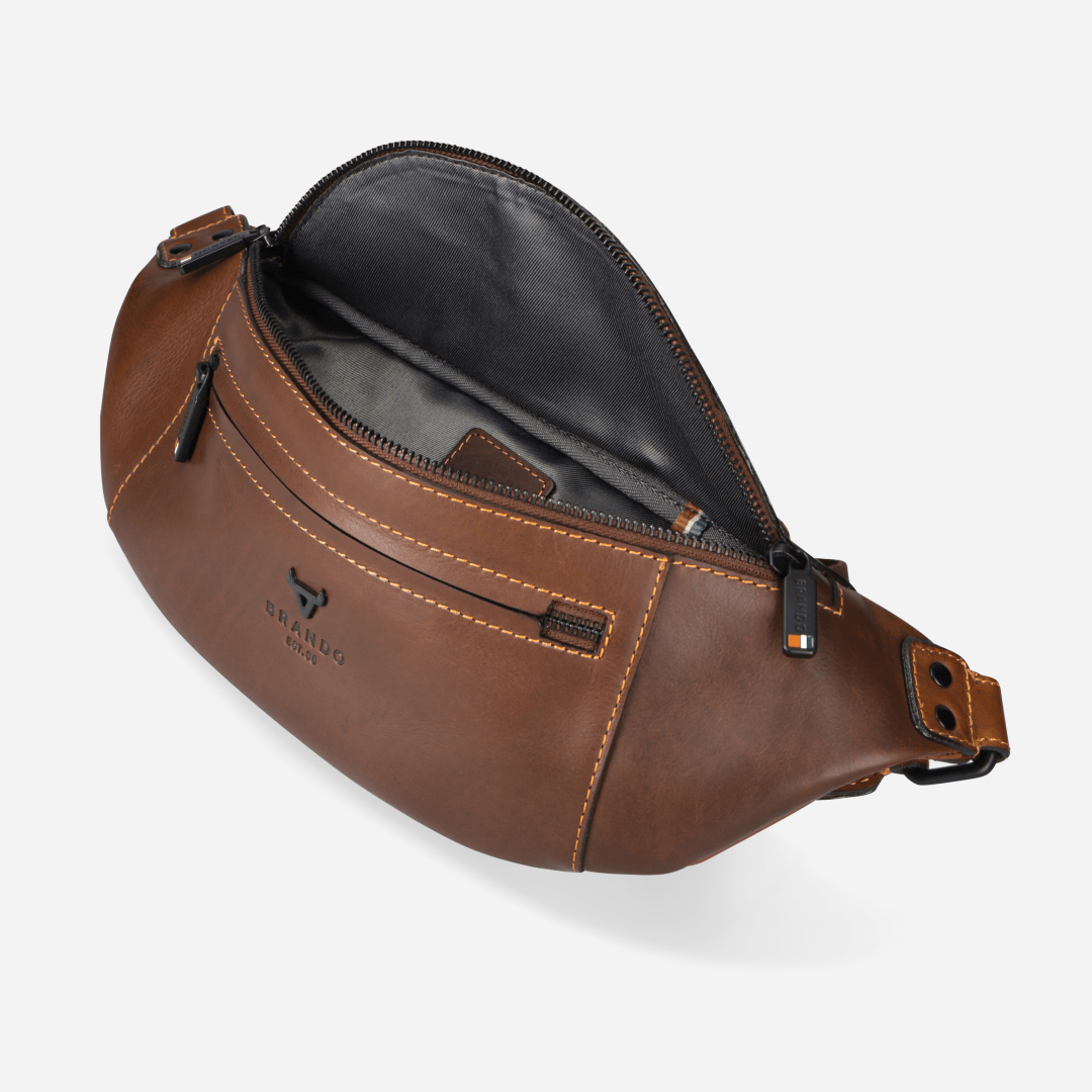 James Men's Waistbag - Brando Leather