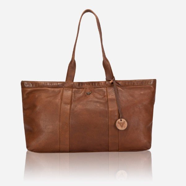 Winslet Shopper, Cognac - Brando Leather