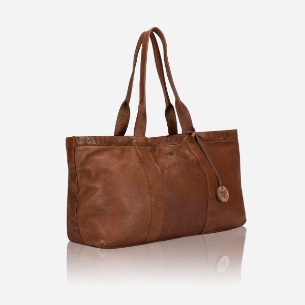 Winslet Shopper, Cognac - Brando Leather