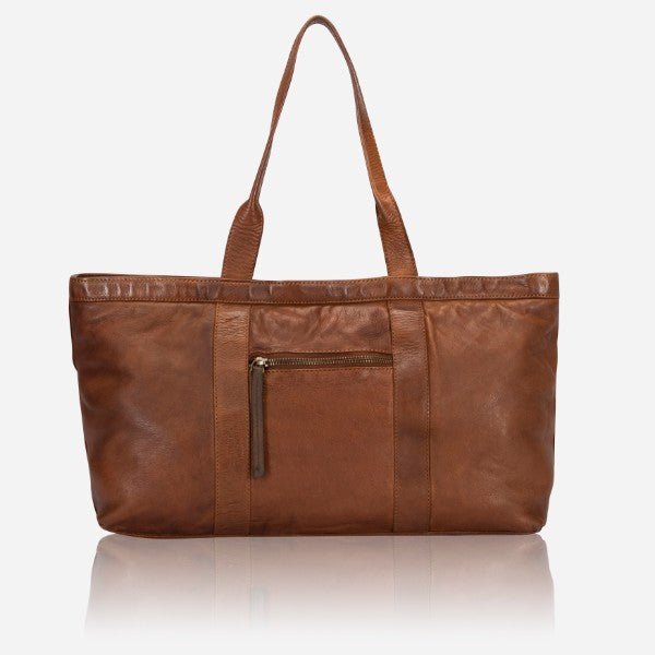 Winslet Shopper, Cognac - Brando Leather