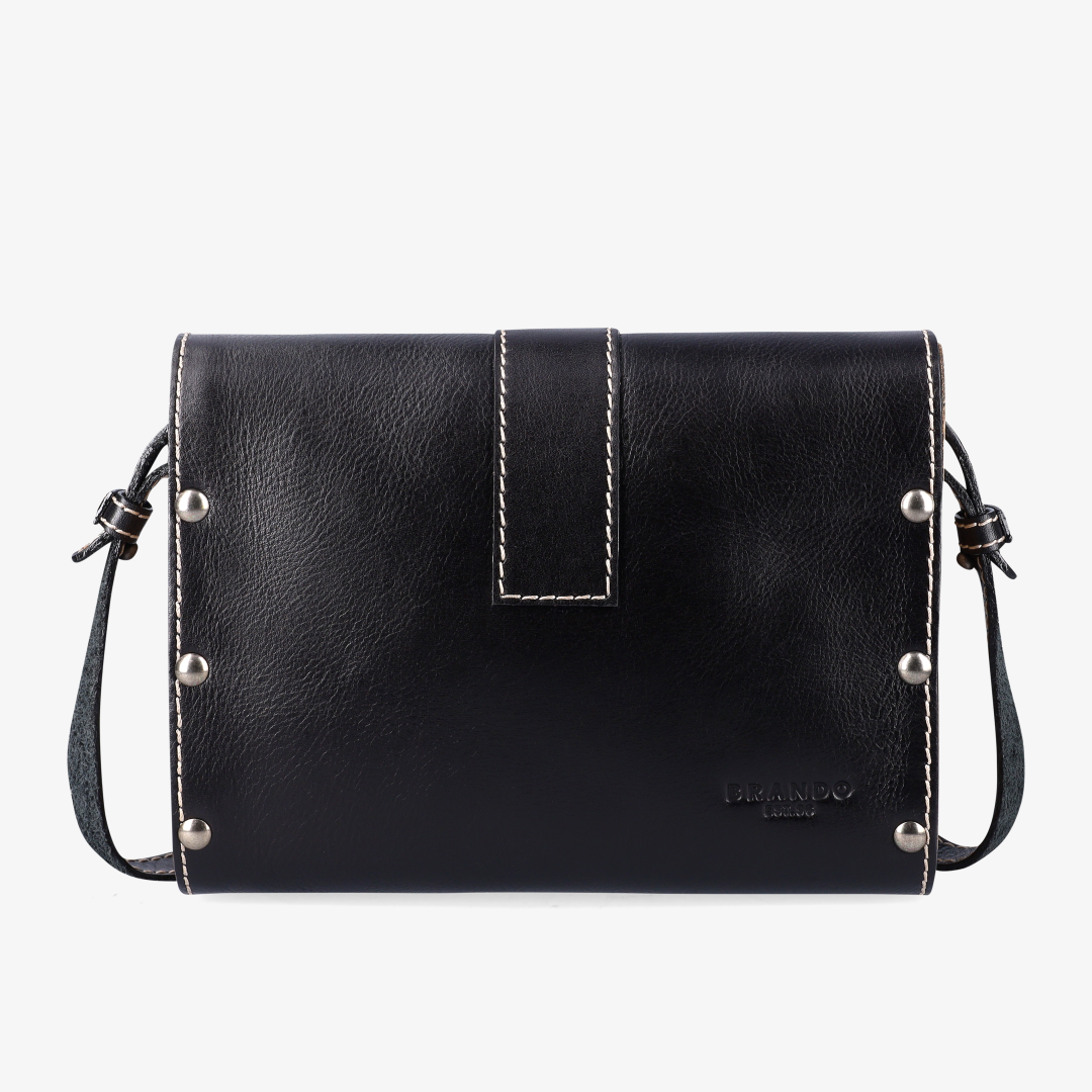 Sally Wood Panel Satchel