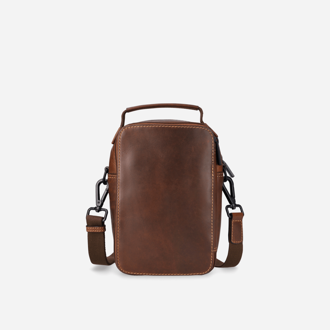 James Men's Crossbody Bag - Brando Leather