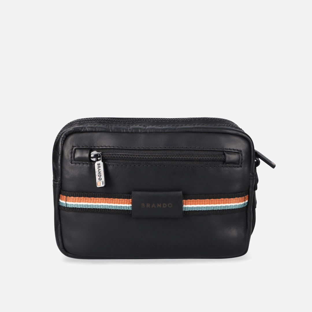 James Crossbody Bag with Hand Strap - Brando Leather