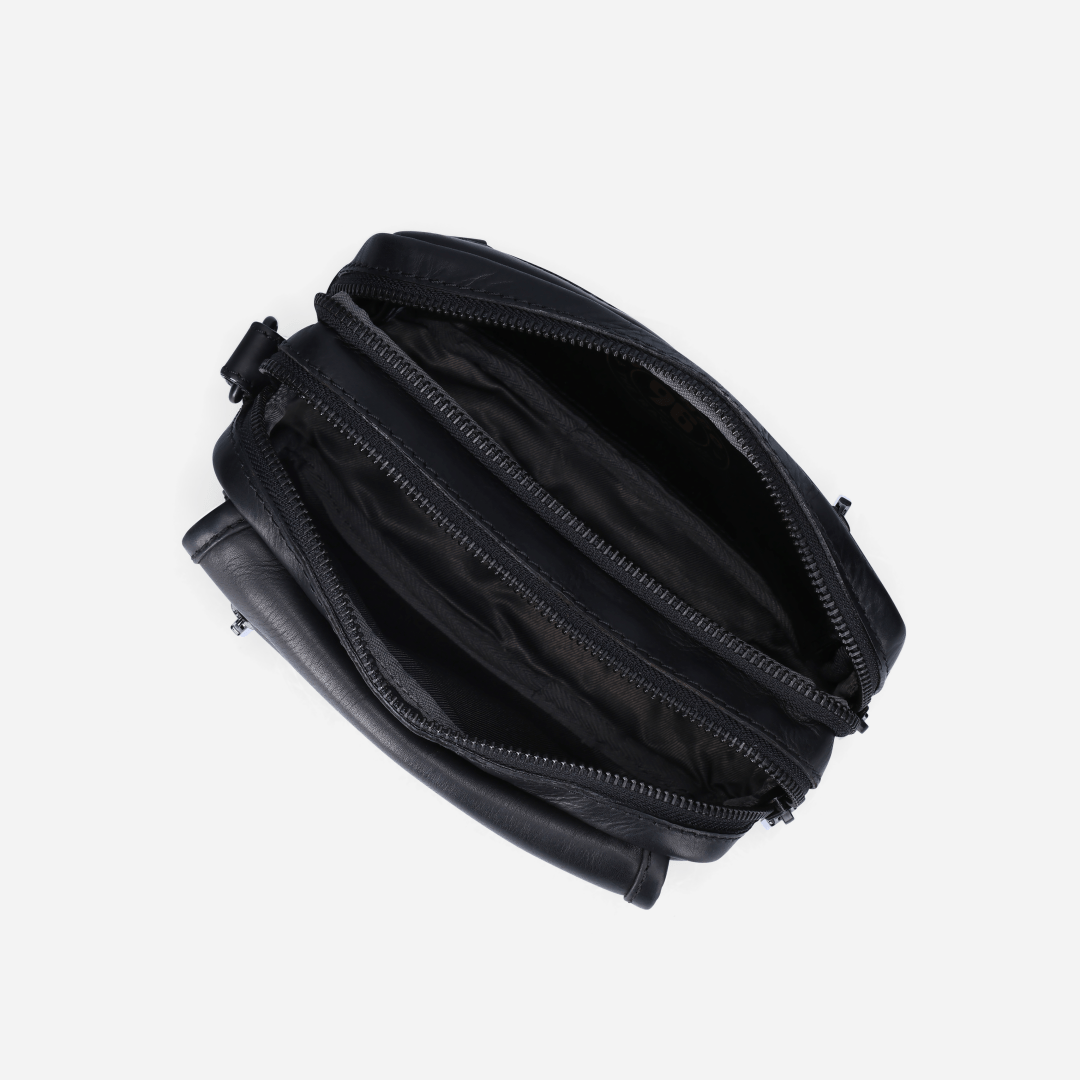 James Crossbody Bag with Hand Strap - Brando Leather