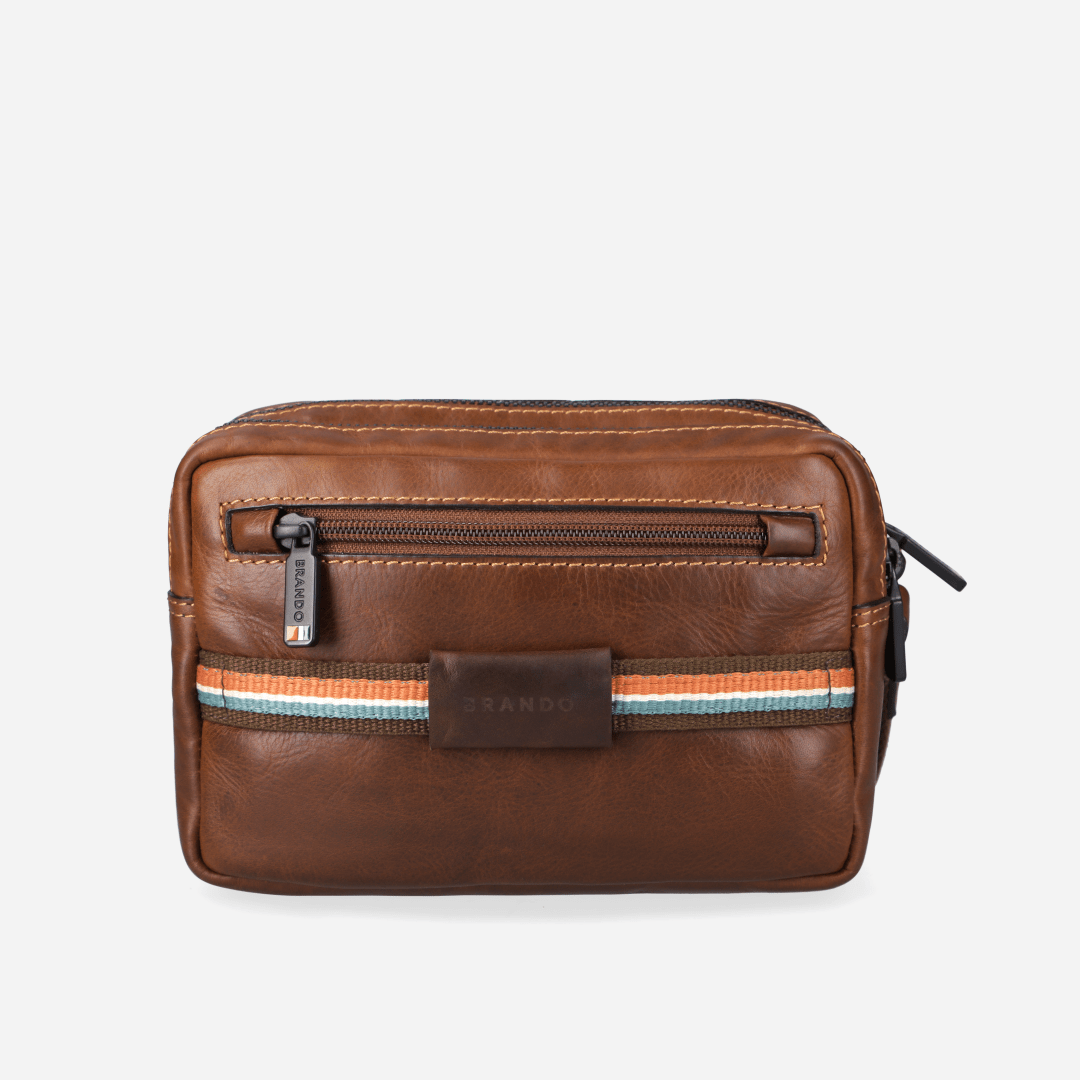 James Crossbody Bag with Hand Strap - Brando Leather