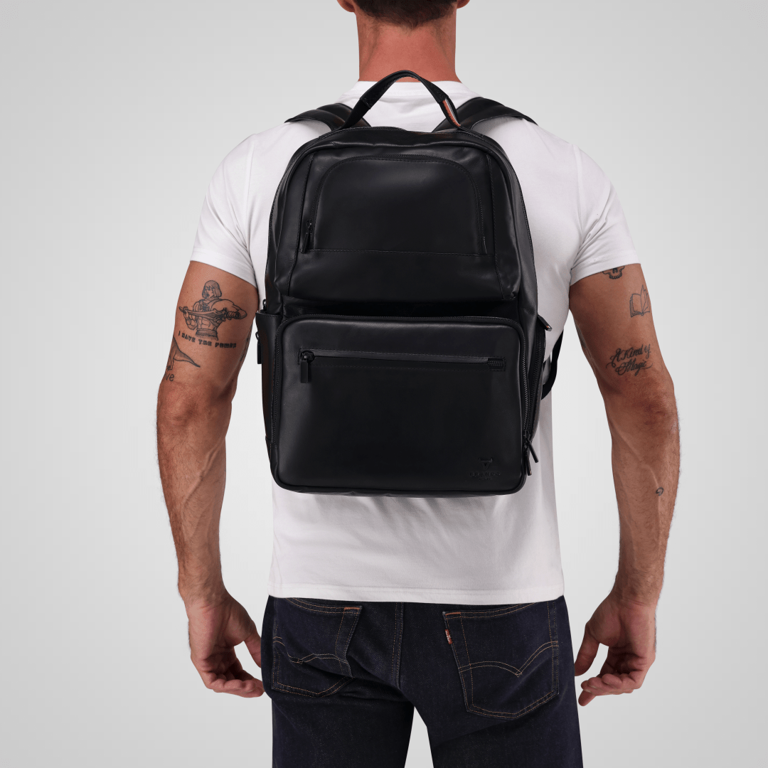James X Pocket Backpack - Brando Leather