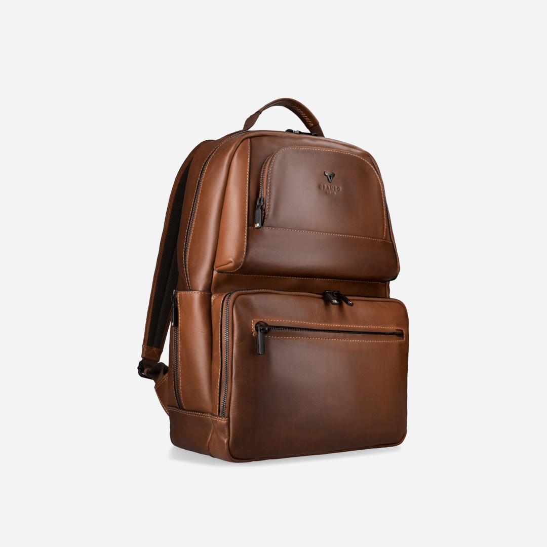 James X Pocket Backpack - Brando Leather