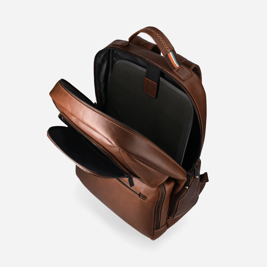 James X Pocket Backpack - Brando Leather