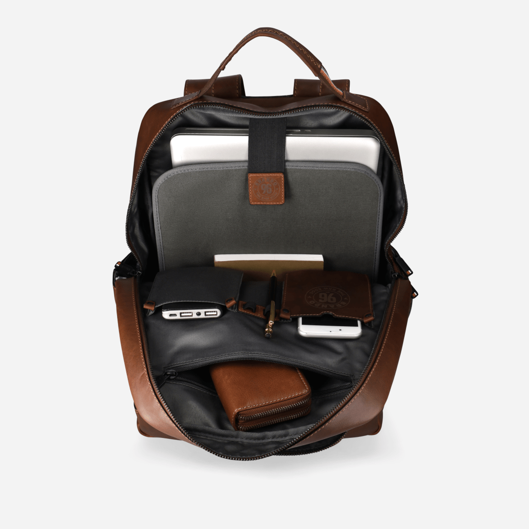 James X Pocket Backpack - Brando Leather