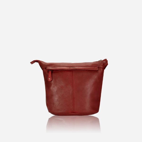 Rachel Cross Body Bag, Red - Brando Leather