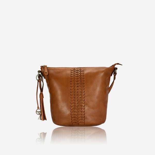 Rachel Cross Body Bag, Red - Brando Leather