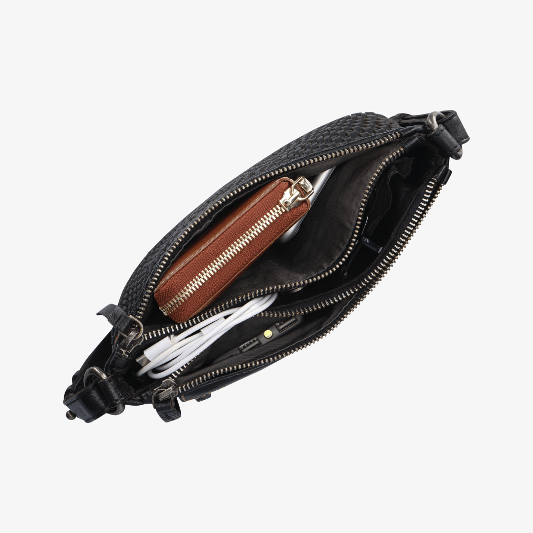 Bell Small Crossbody Bag - Brando Leather