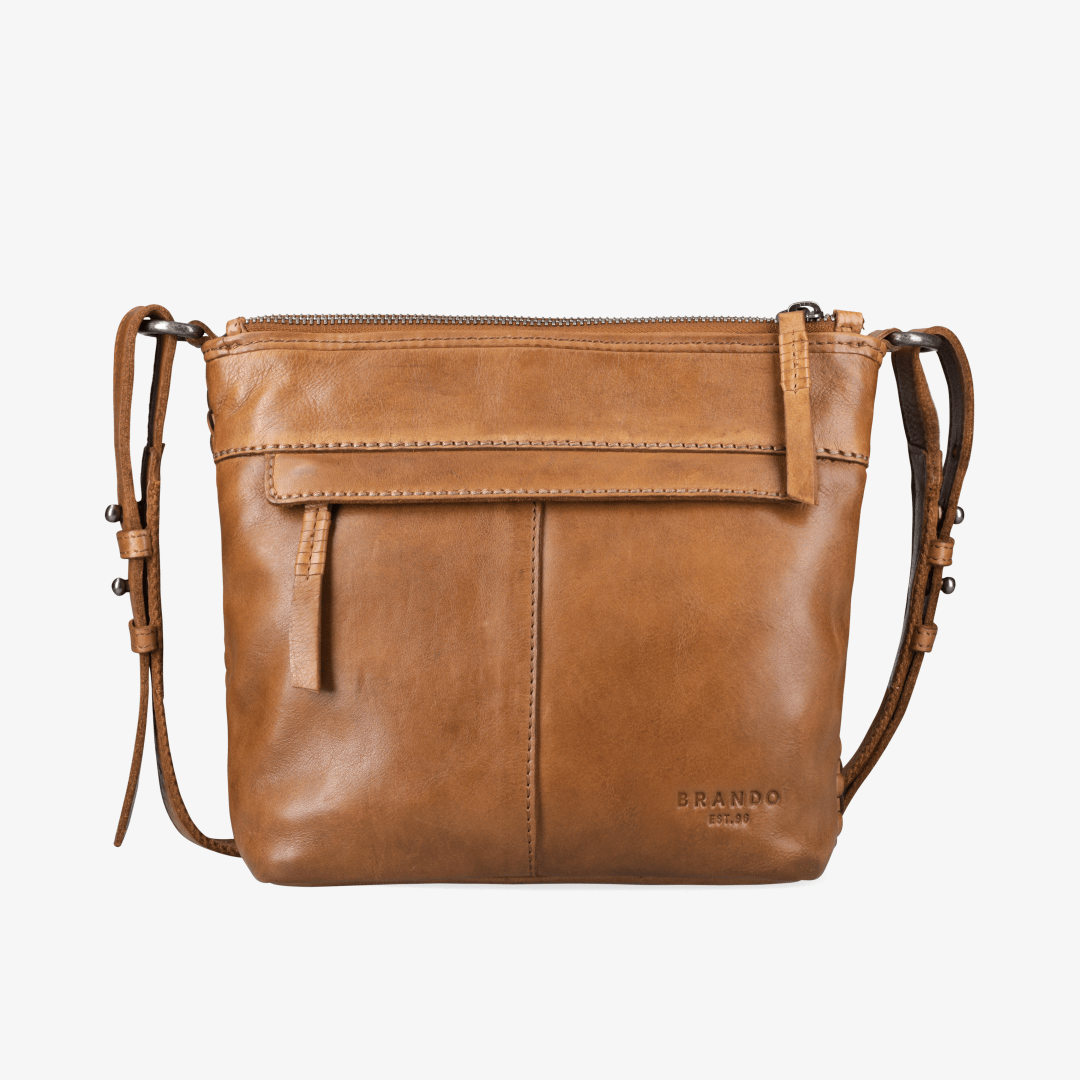 Bell Small Crossbody Bag - Brando Leather