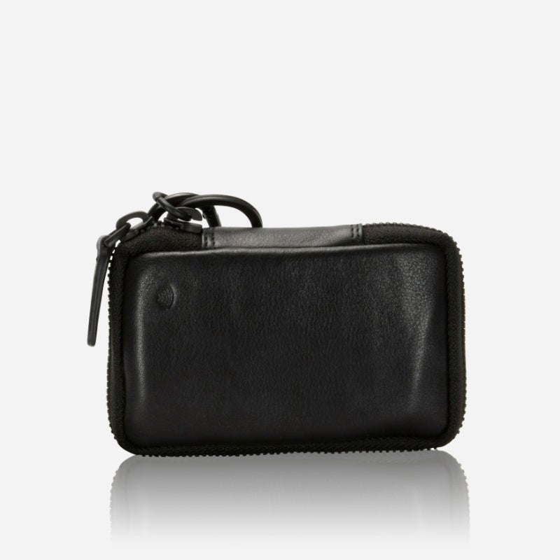 Keyring Pouch, Black - Brando Leather