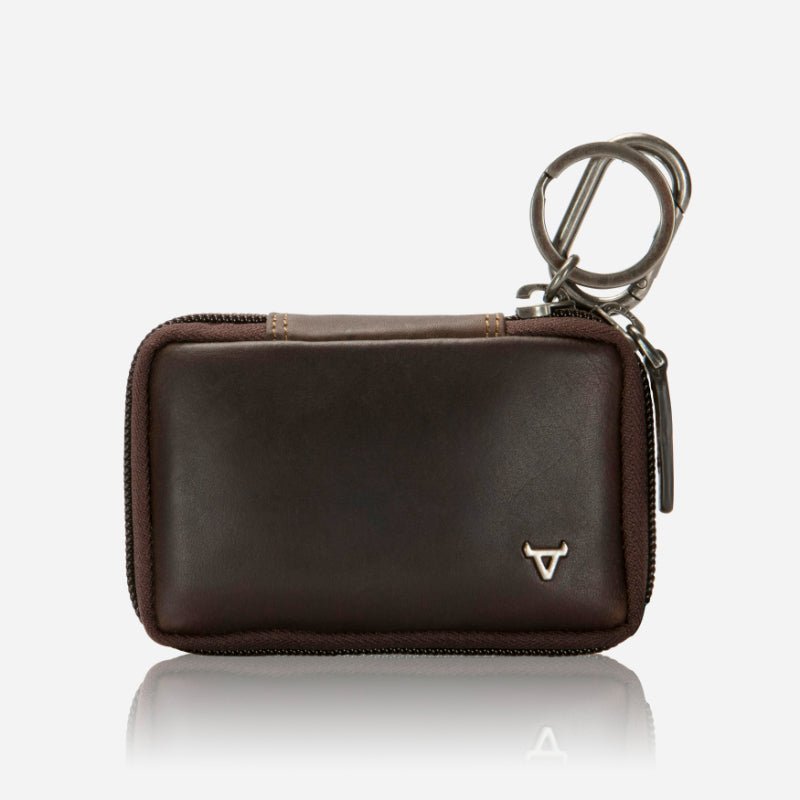Keyring Pouch, Brown - Brando Leather