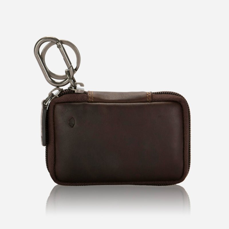 Keyring Pouch, Brown - Brando Leather