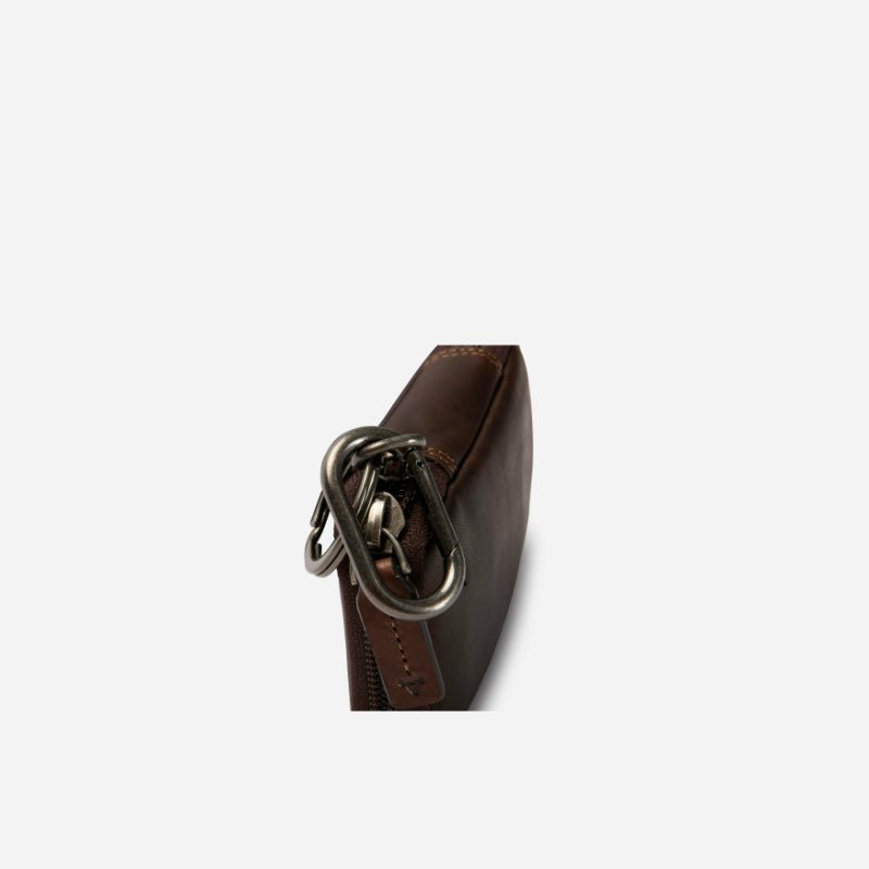 Keyring Pouch, Brown - Brando Leather