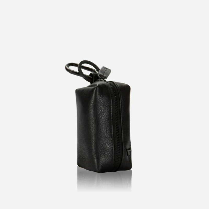 Armstrong Keyring Pouch, Black - Brando Leather