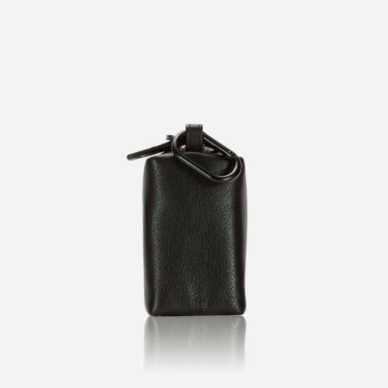 Armstrong Keyring Pouch, Black - Brando Leather