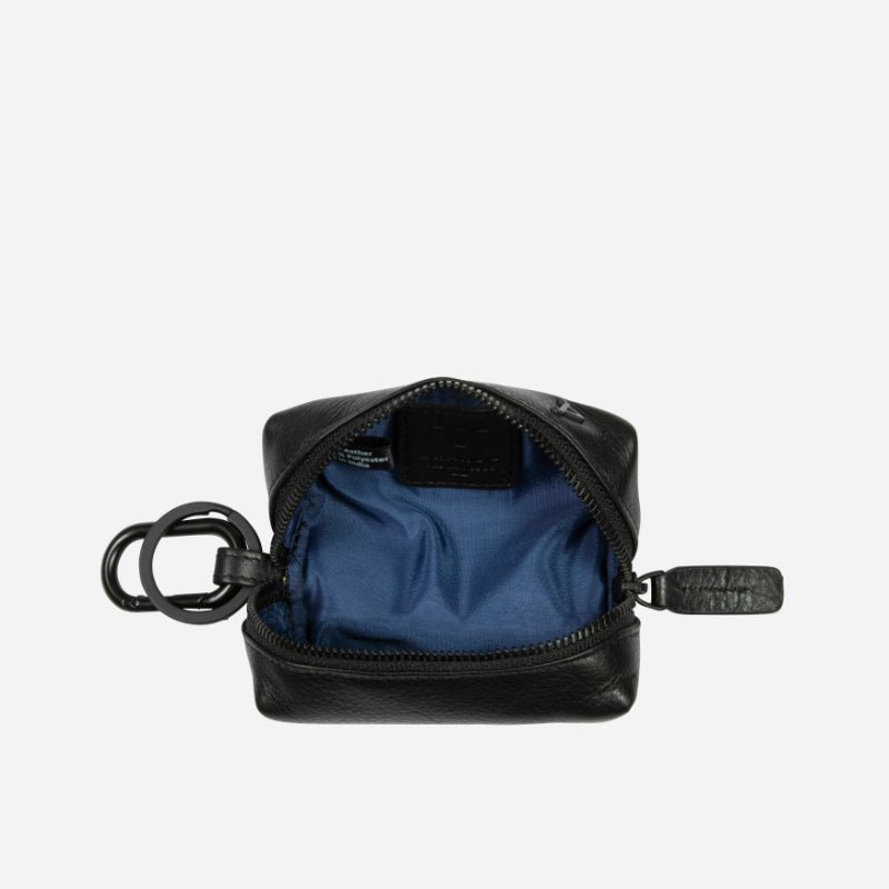 Armstrong Keyring Pouch, Black - Brando Leather