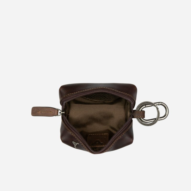 Eastwood Keyring Pouch, Brown - Brando Leather