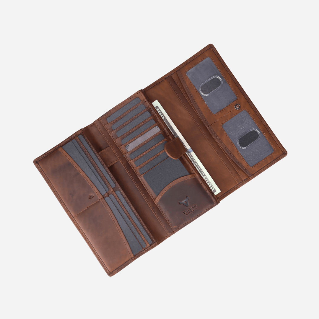 Jamie Large Purse - Brando Leather