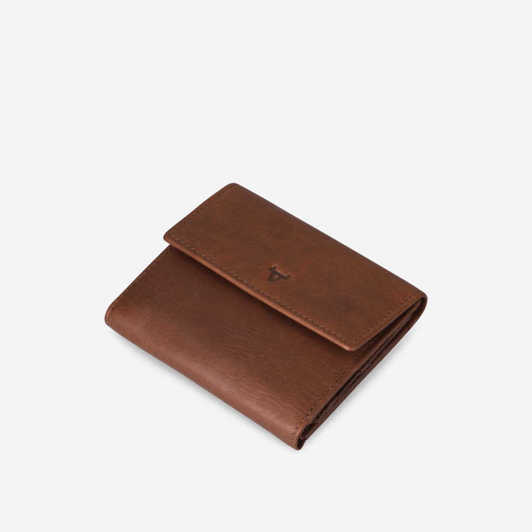 Jamie Compact Purse - Brando Leather