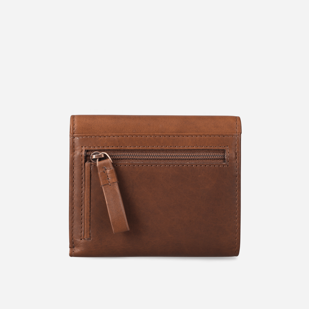 Jamie Compact Purse - Brando Leather