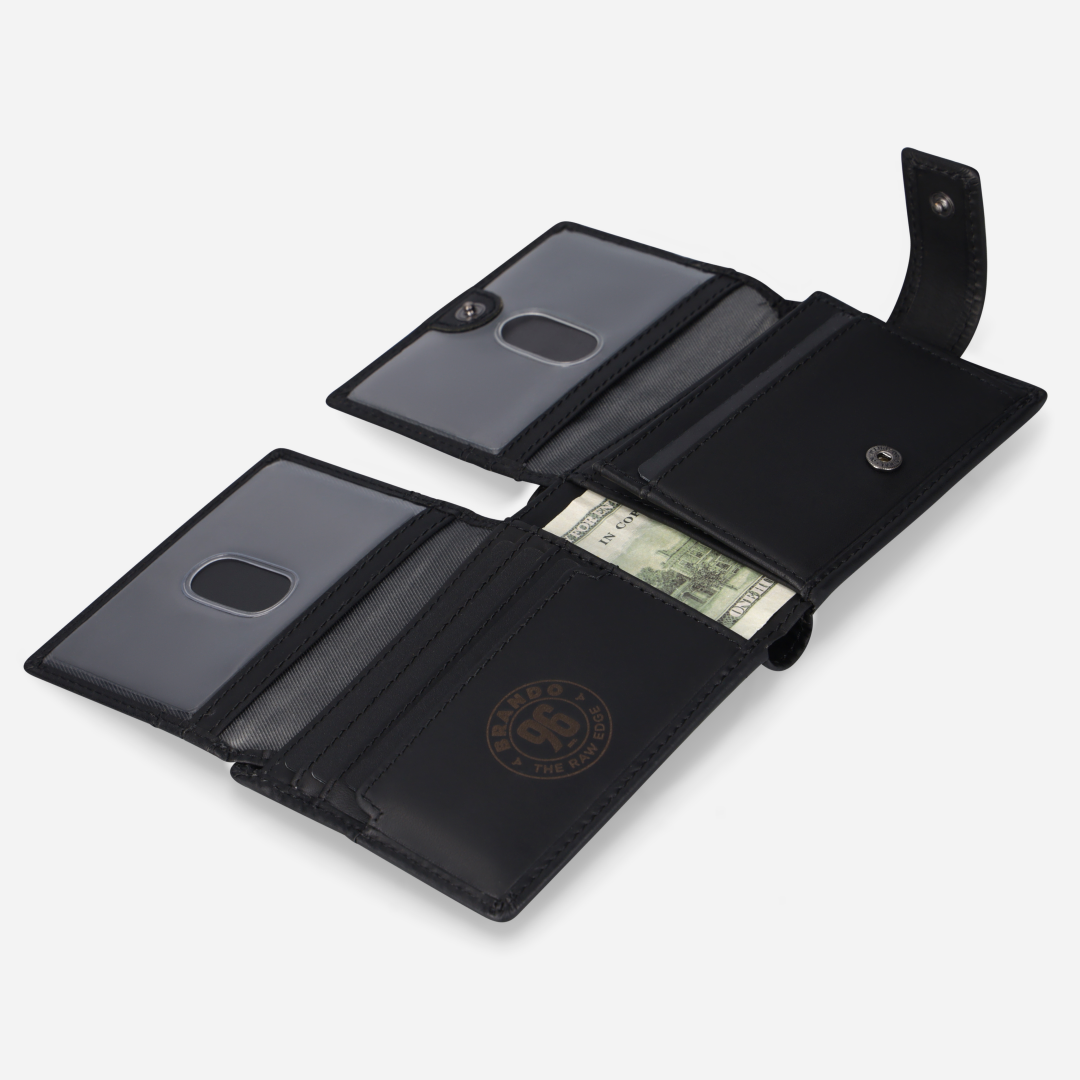 James Bifold Wallet with Tab Closure