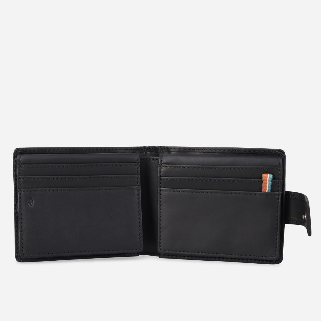 James Bifold Wallet with Tab Closure