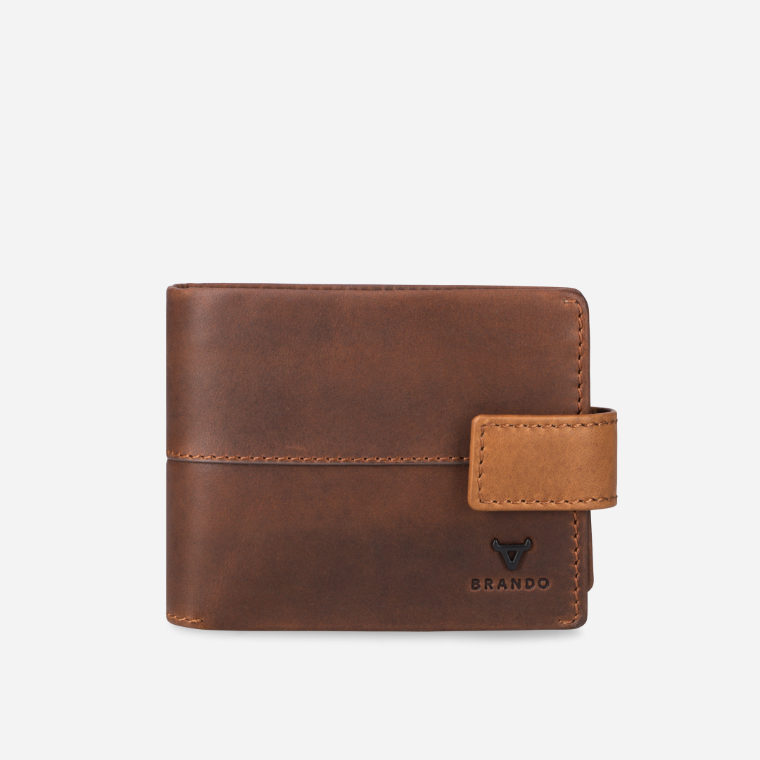 James Bifold Wallet with Tab Closure