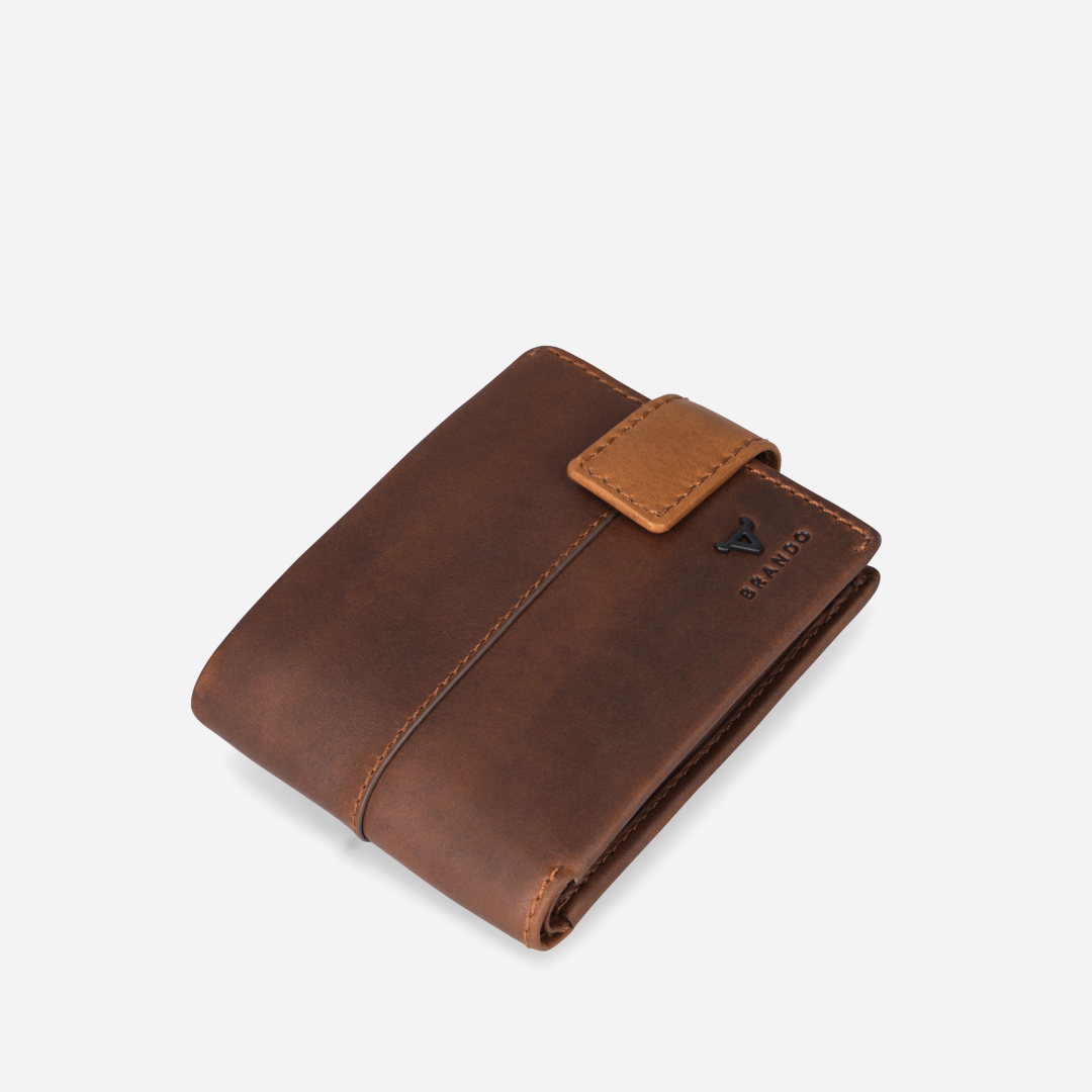 James Bifold Wallet with Tab Closure
