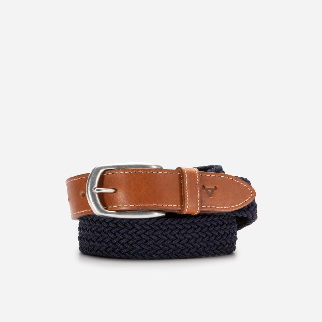Thornton Woven Elastic Belt - Brando Leather