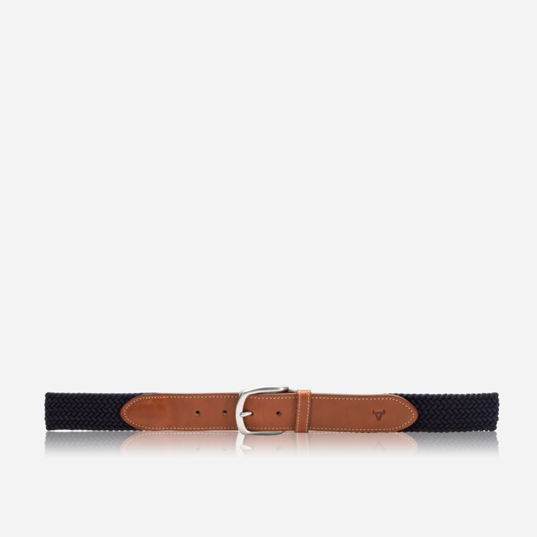 Thornton Woven Elastic Belt - Brando Leather