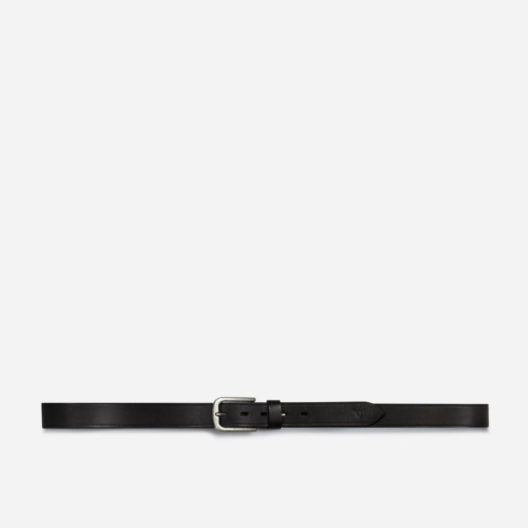 Leather Embossed Belt 40mm, Black