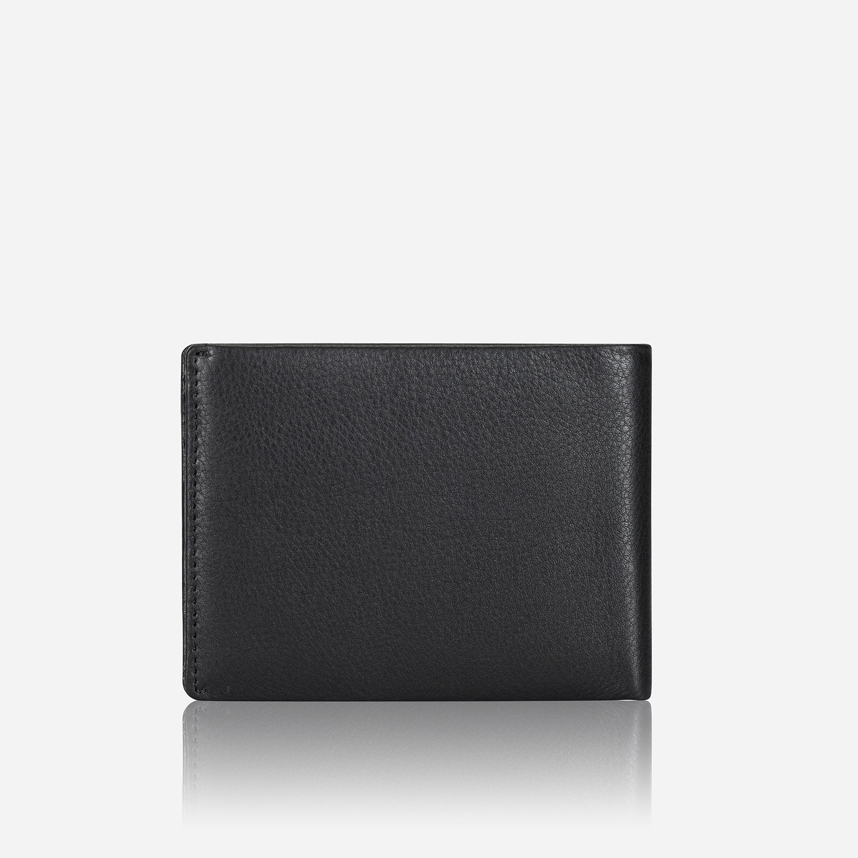 Armstrong Slim Leather Card And Note Wallet, Black