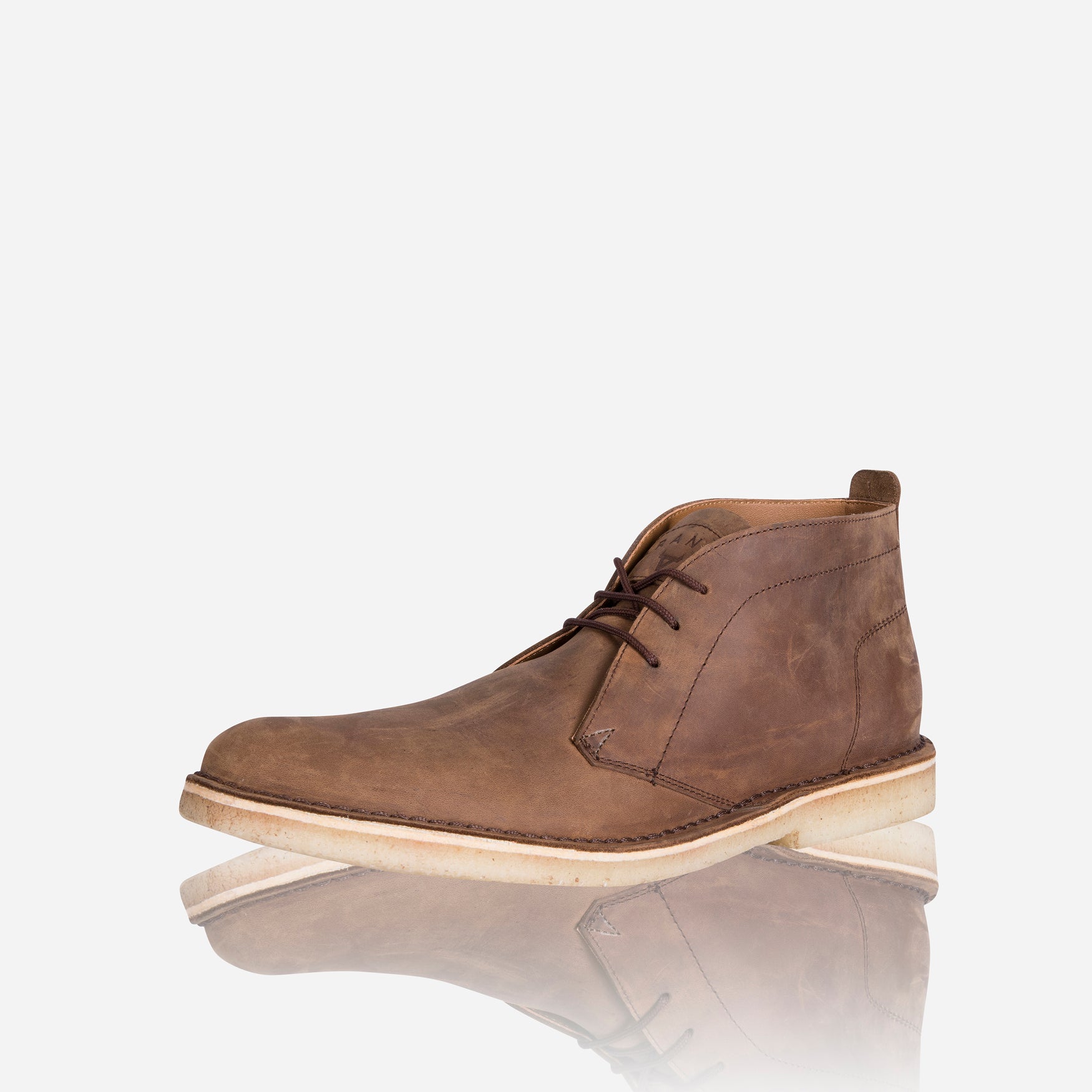 Chukka Boot, Dark Brown - Leather Shoes | Brando Leather South Africa