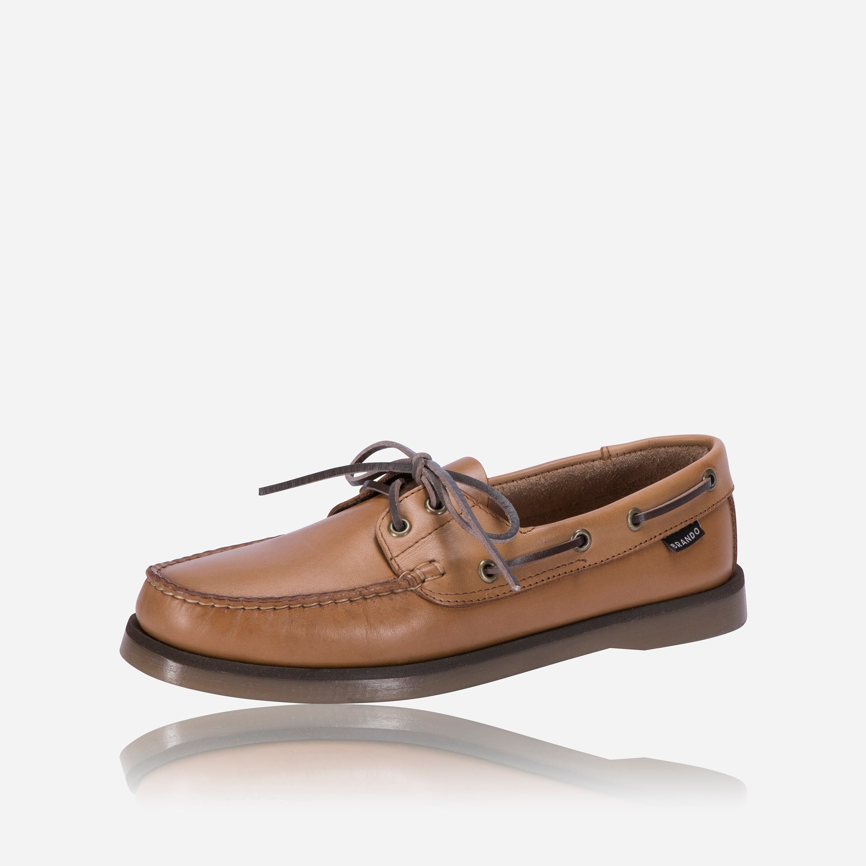 Doni-MS Boat shoe, Tan - Leather Shoes | Brando Leather South Africa