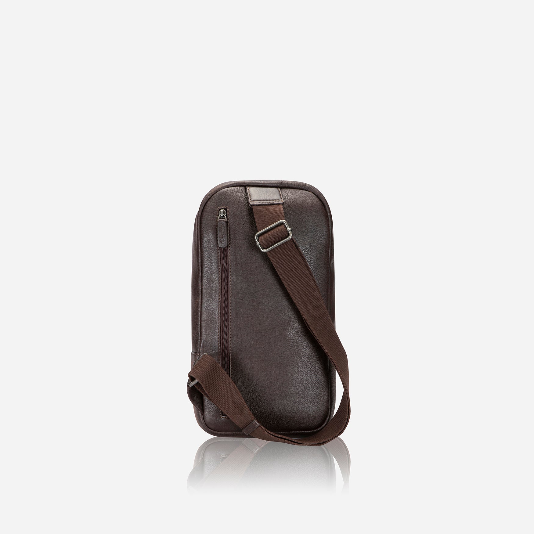 One Strap Backpack, Brown - Brando Leather