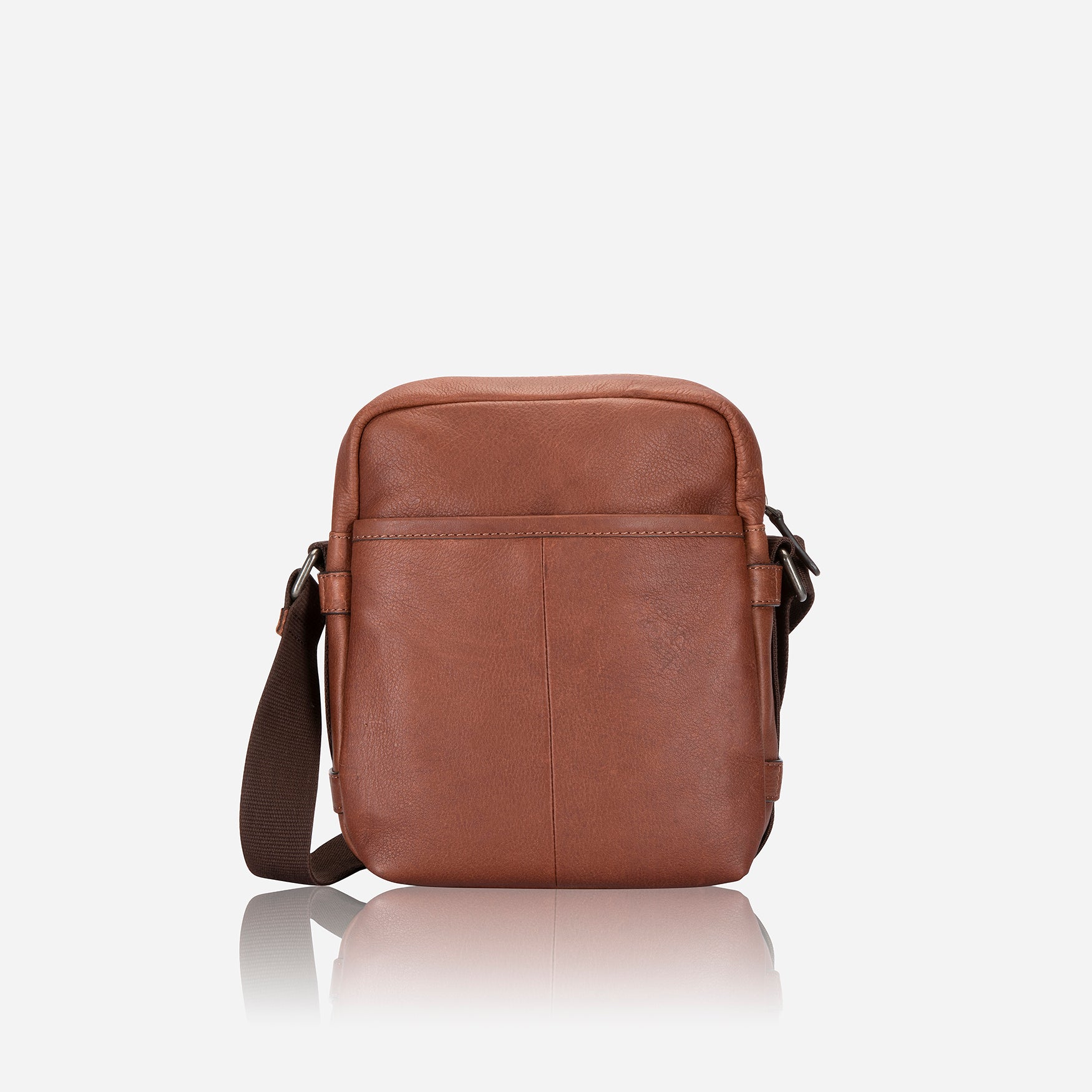 Leather Crossbody Bag, Copper - Brando Leather