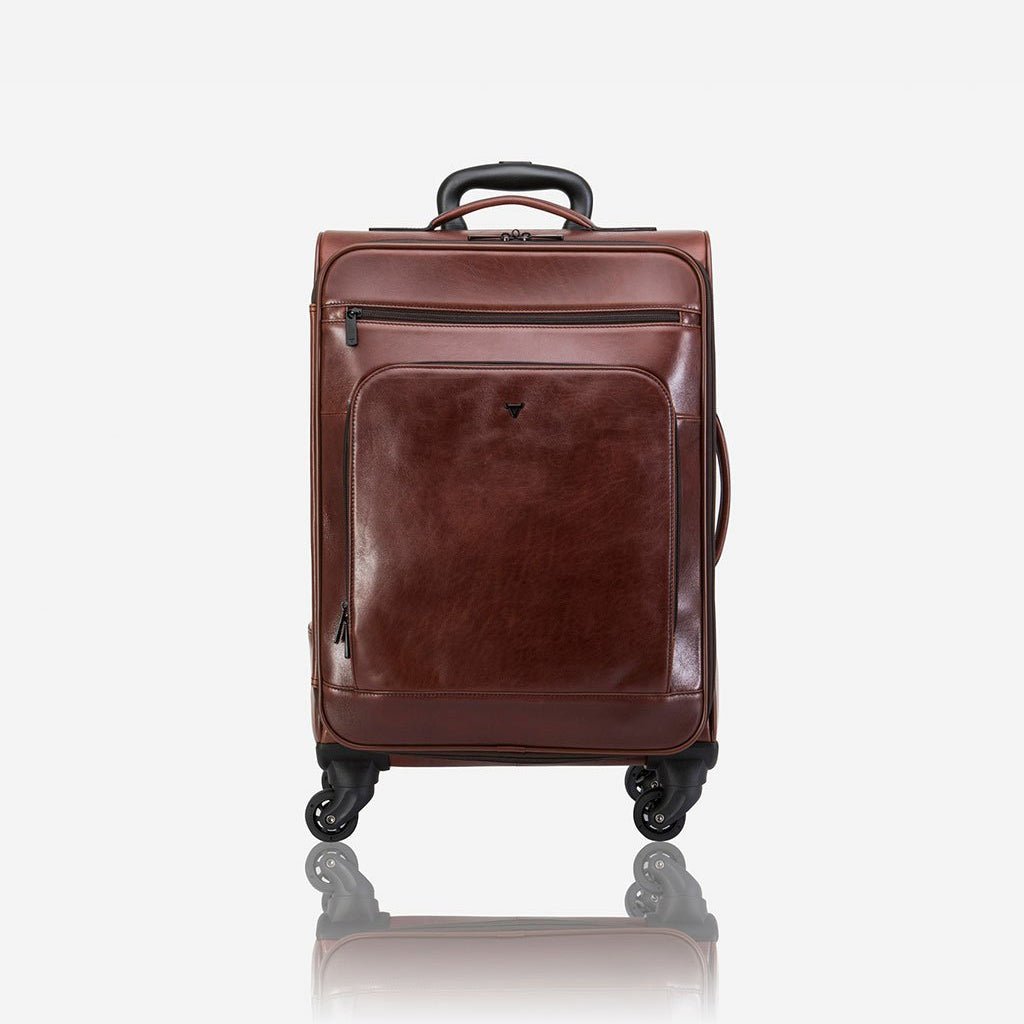 Winchester Leather Cabin Trolley, Brown - Brando Leather