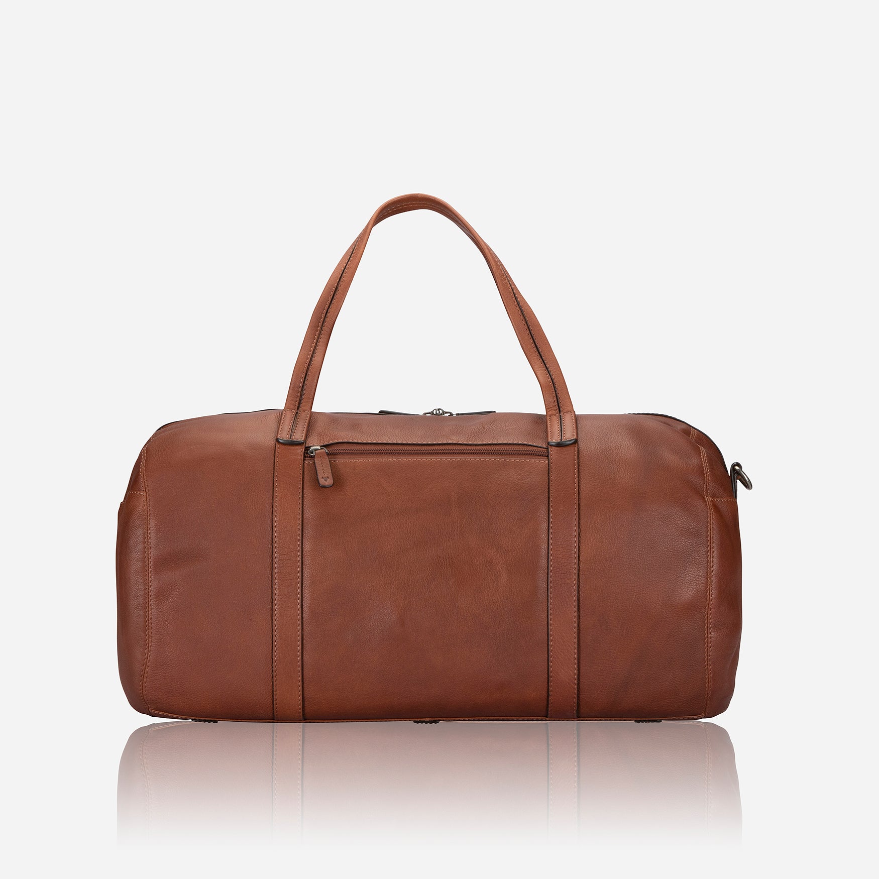 Military Style Duffel, Copper Brown - Brando Leather